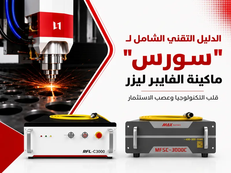 الدليل التقني الشامل لـ "سورس" ماكينة الفايبر ليزر: قلب التكنولوجيا وعصب الاستثمار