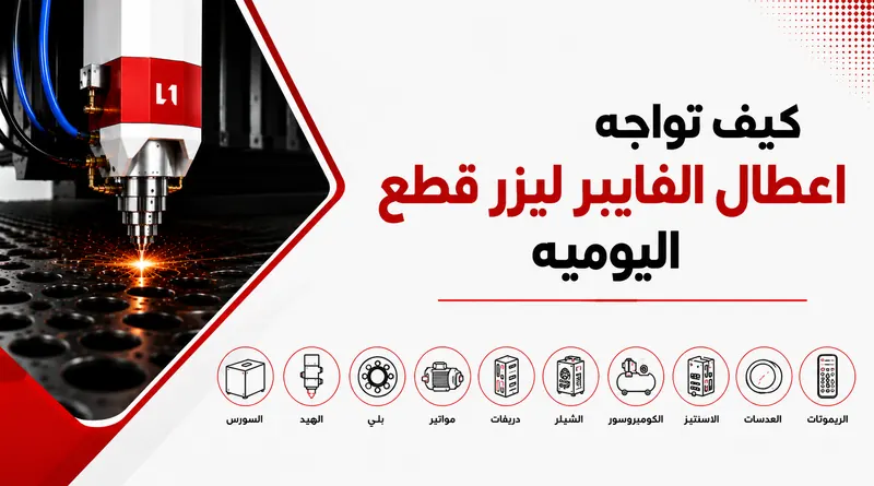 كيف تواجه أعطال الفايبر ليزر قطع  اليومية؟ 