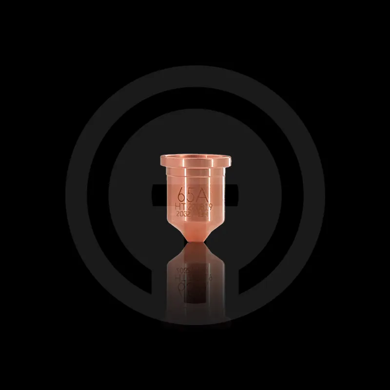 نوزل بلازما 65A من هايبرثيرم (Hypertherm)، رقم القطعة 220819، متوافق مع ماكينة/شعلة القطع بالبلازما Powermax 105.